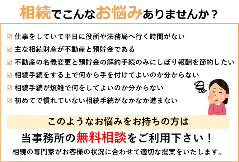 相続手続きサポート 対象 不動産 預金 倉敷相続 遺言相談窓口